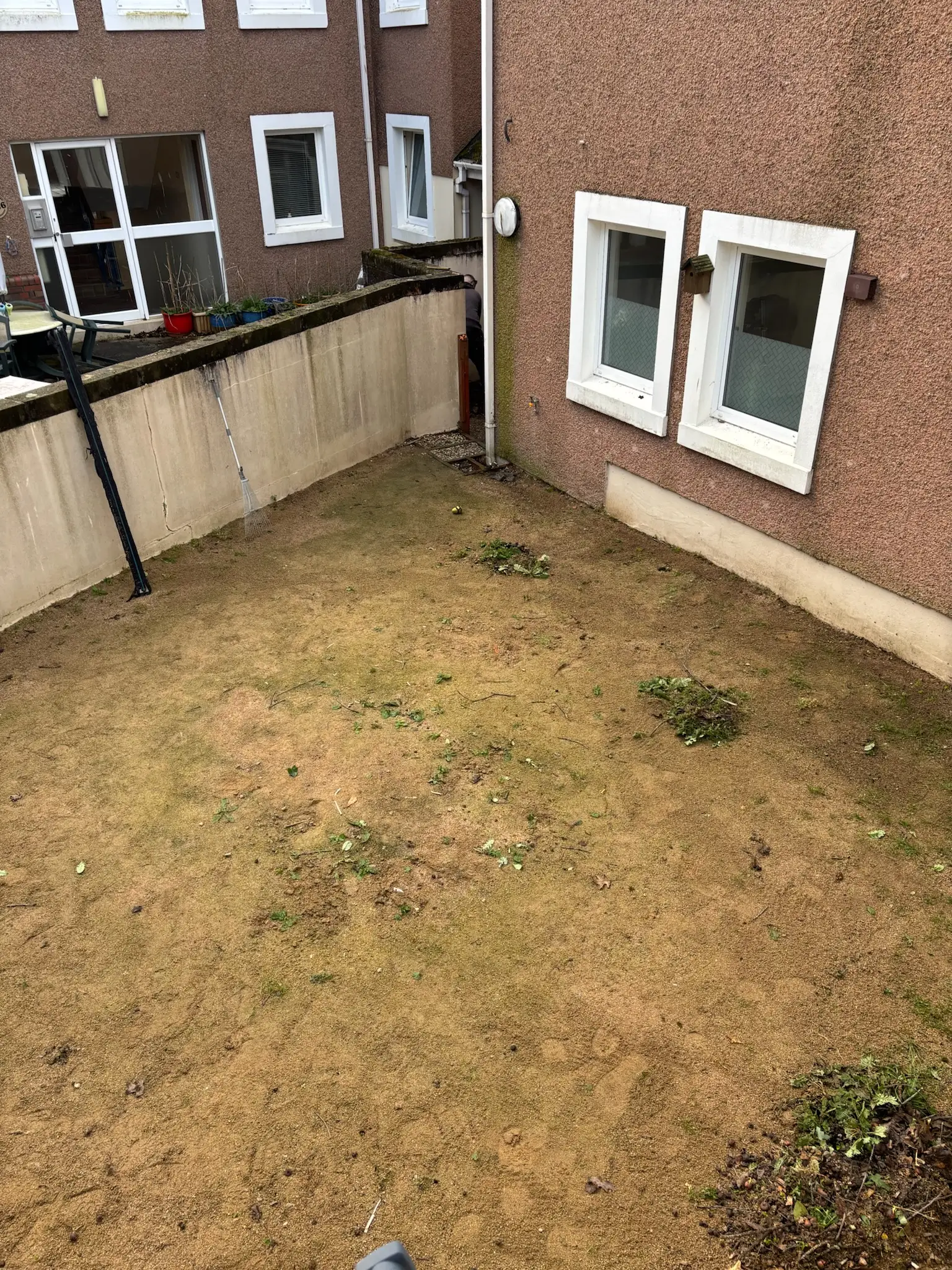 Grouville Courtyard Tiling — before